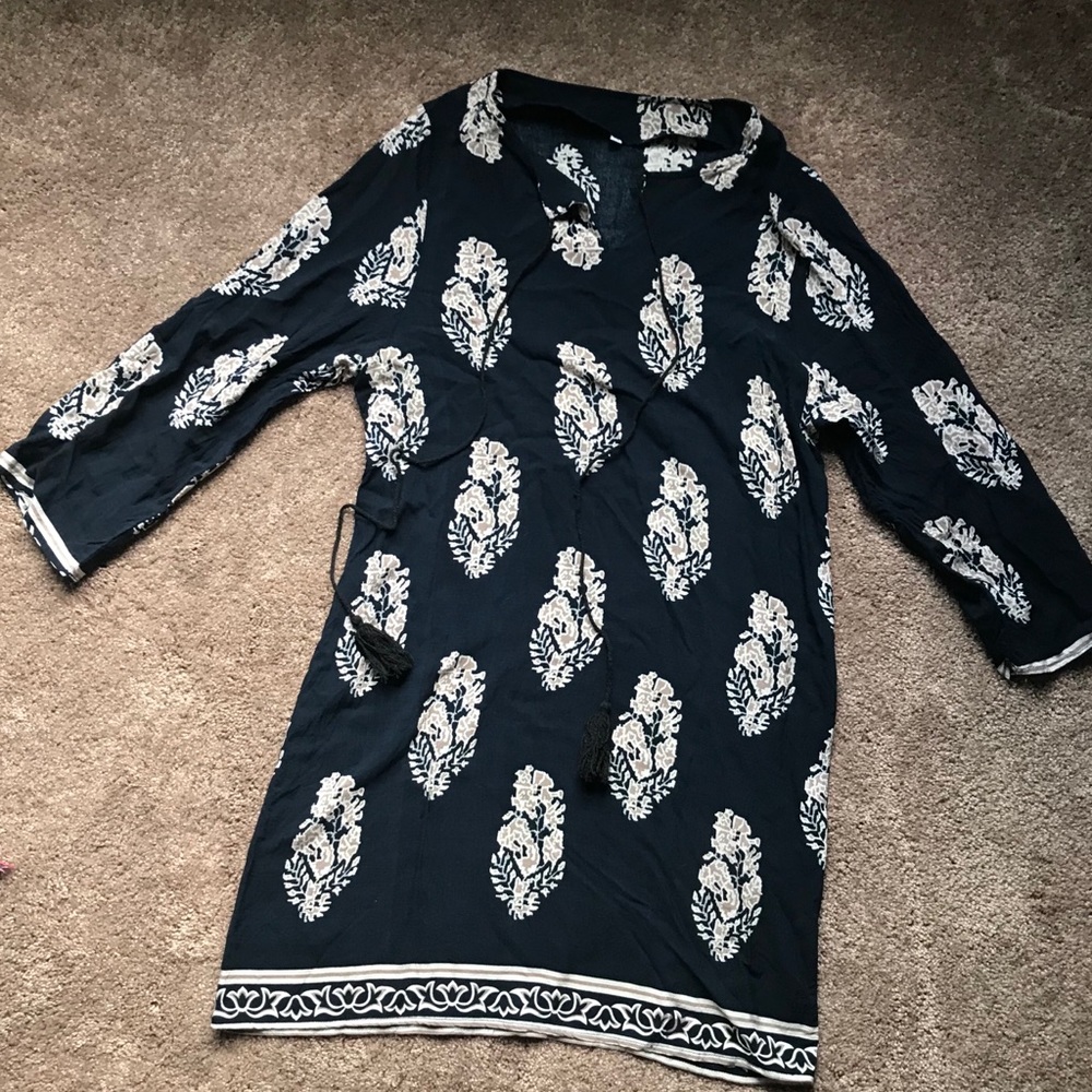 Navy Blue Tunic Dress